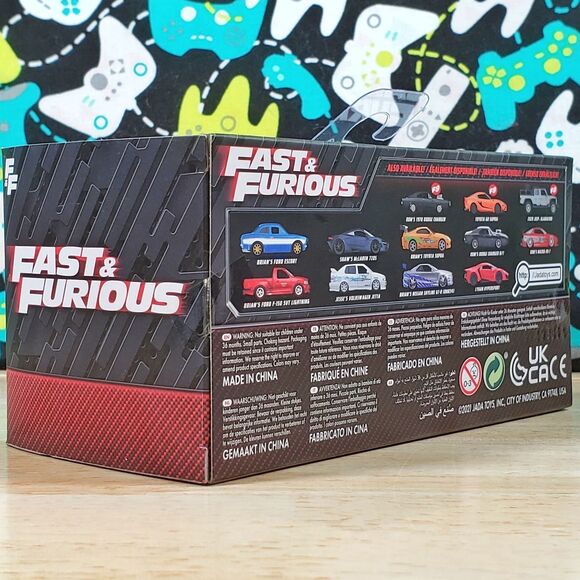 Jada Fast and the Furious Dom's Dodge Challenger SRT8 2021 1:32 Diecast Car New - Picture 7 of 11